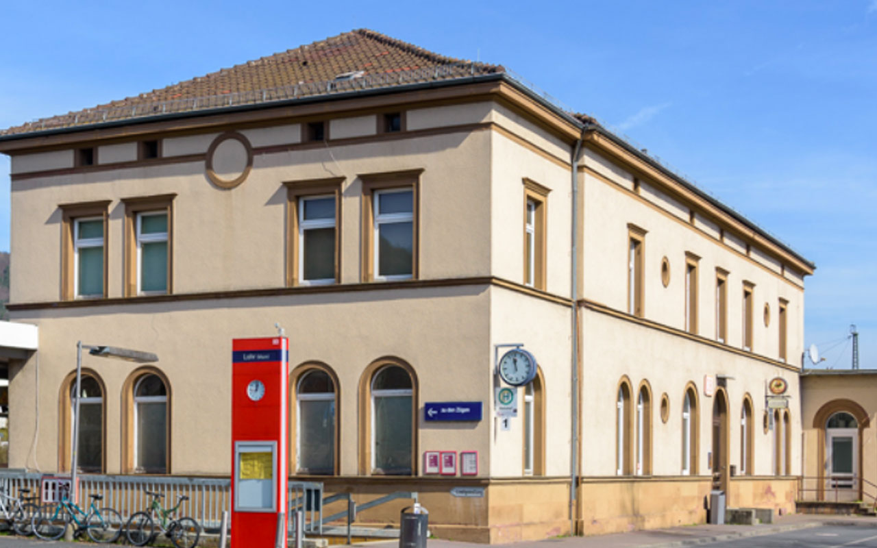 ACOS Bergmann ÖPNV Bahnhof Lohr Main Spessart Würzburg Projekt Wohnbau